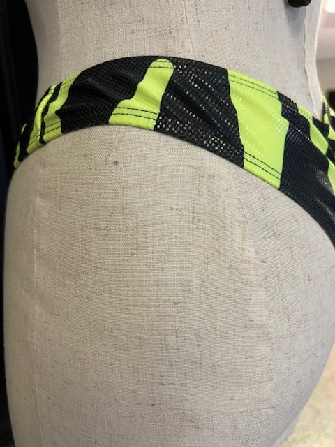 Neon Yellow Zebra