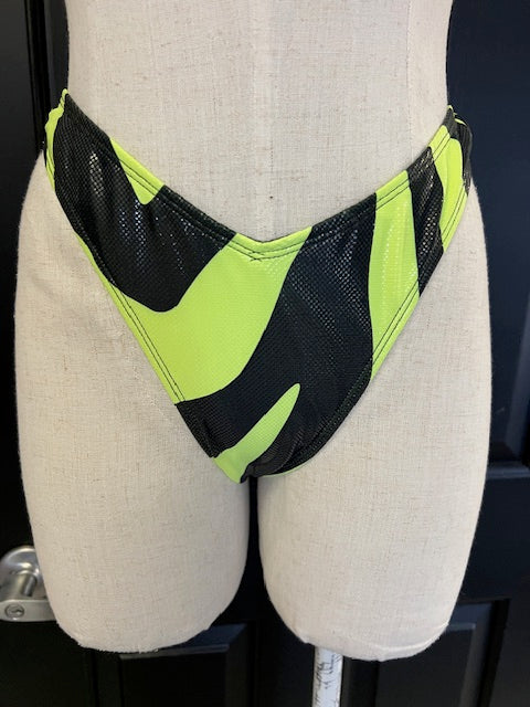 Neon Yellow Zebra
