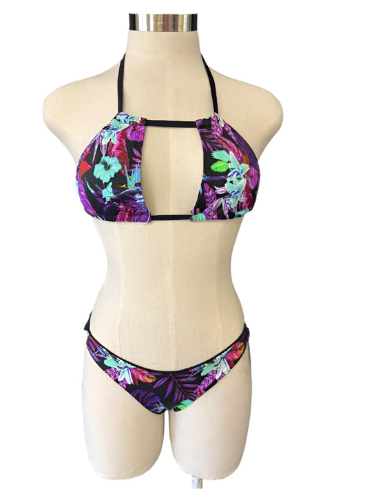 Tropical Purple Bikini