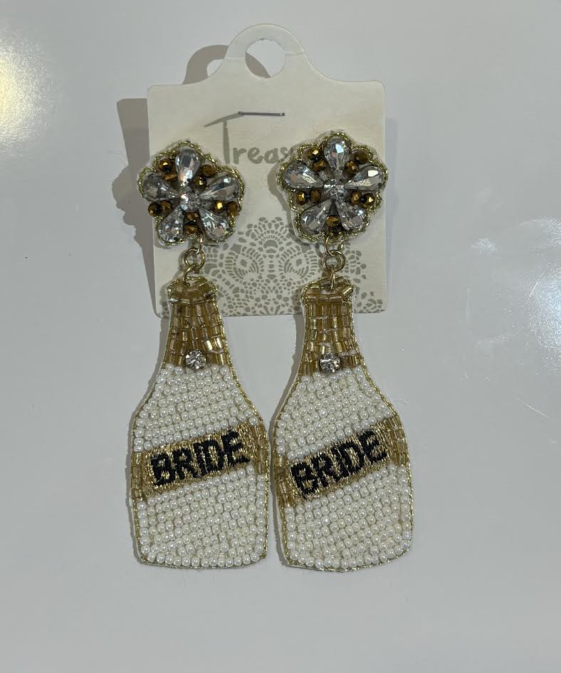 Cheers to the Bride Earings