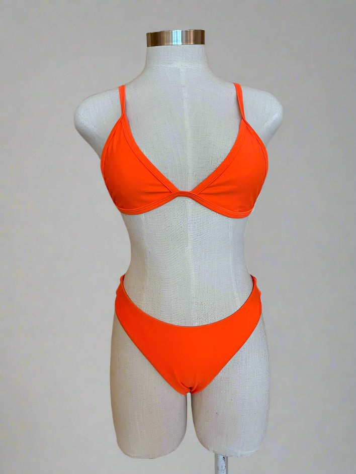 HOT ORANGE BIKINI