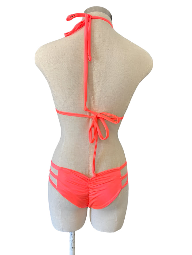 Coral Flower Bikini