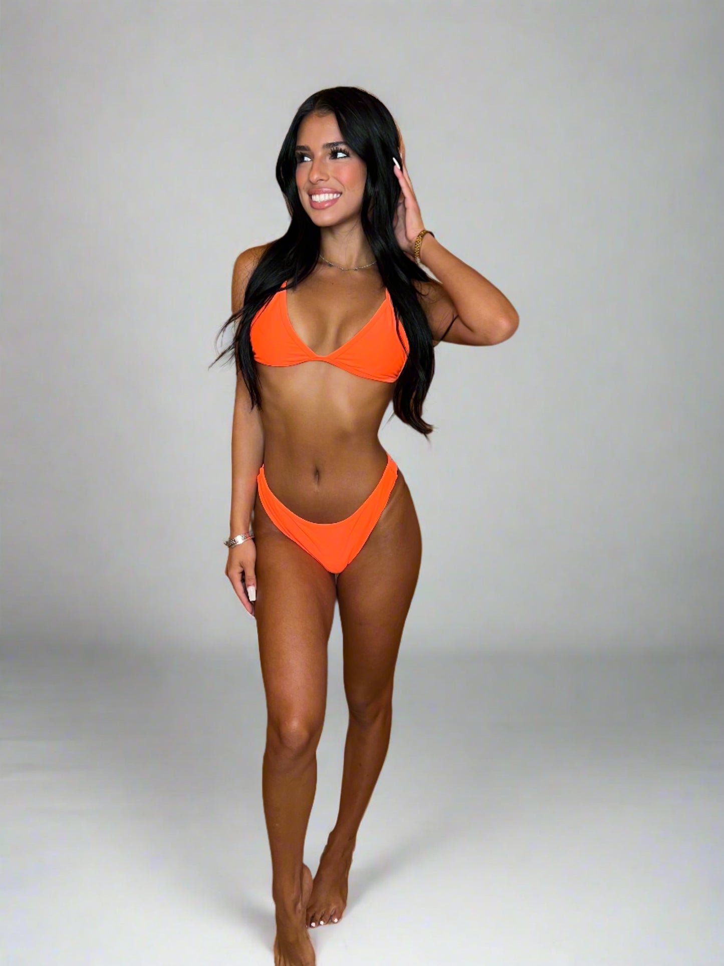 HOT ORANGE BIKINI