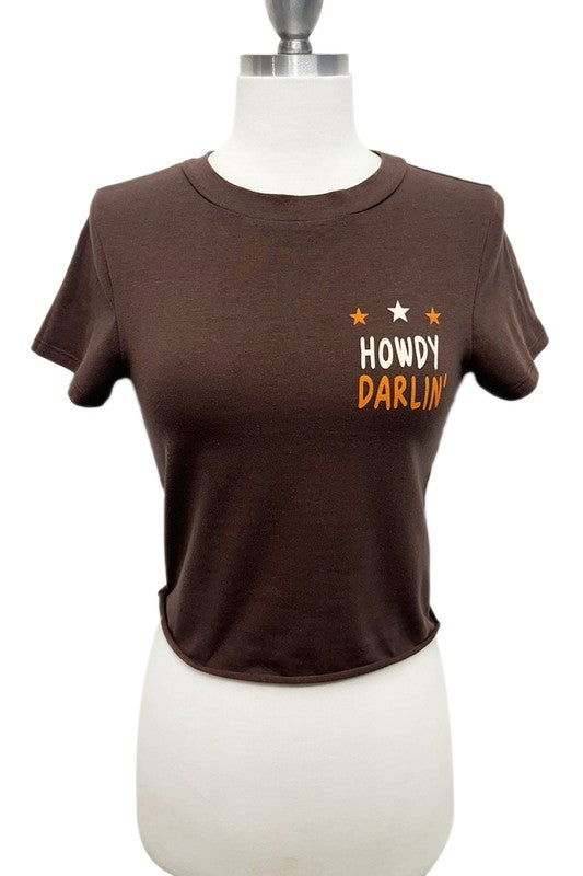 HOWDY DARLING GRAPHIC T