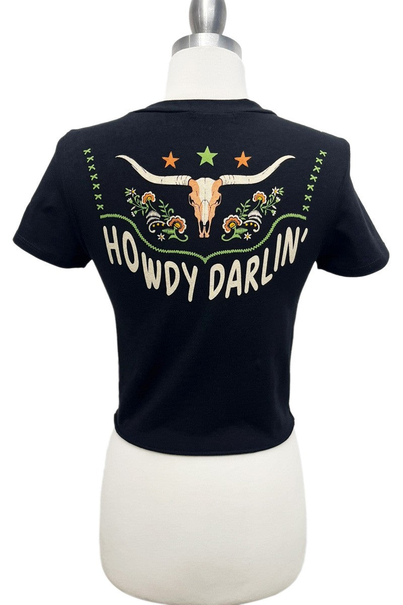 HOWDY DARLING GRAPHIC T