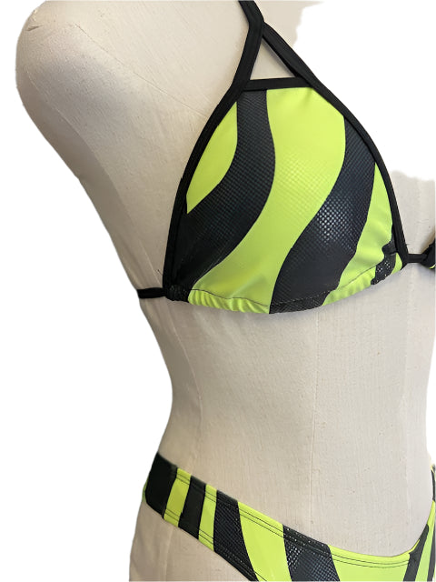 Neon Yellow Zebra