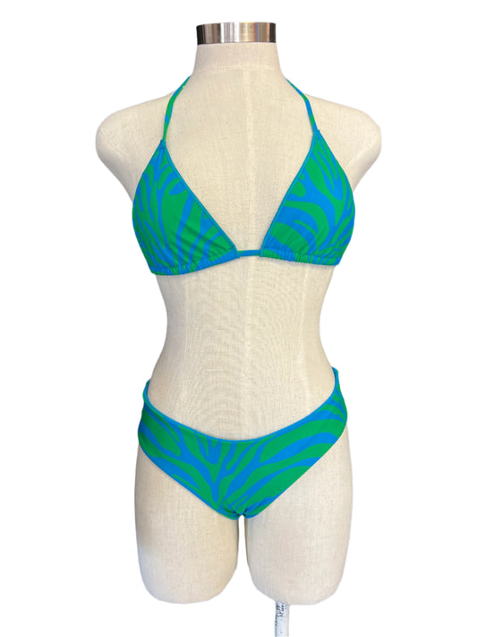 Blue Zebra Bikini