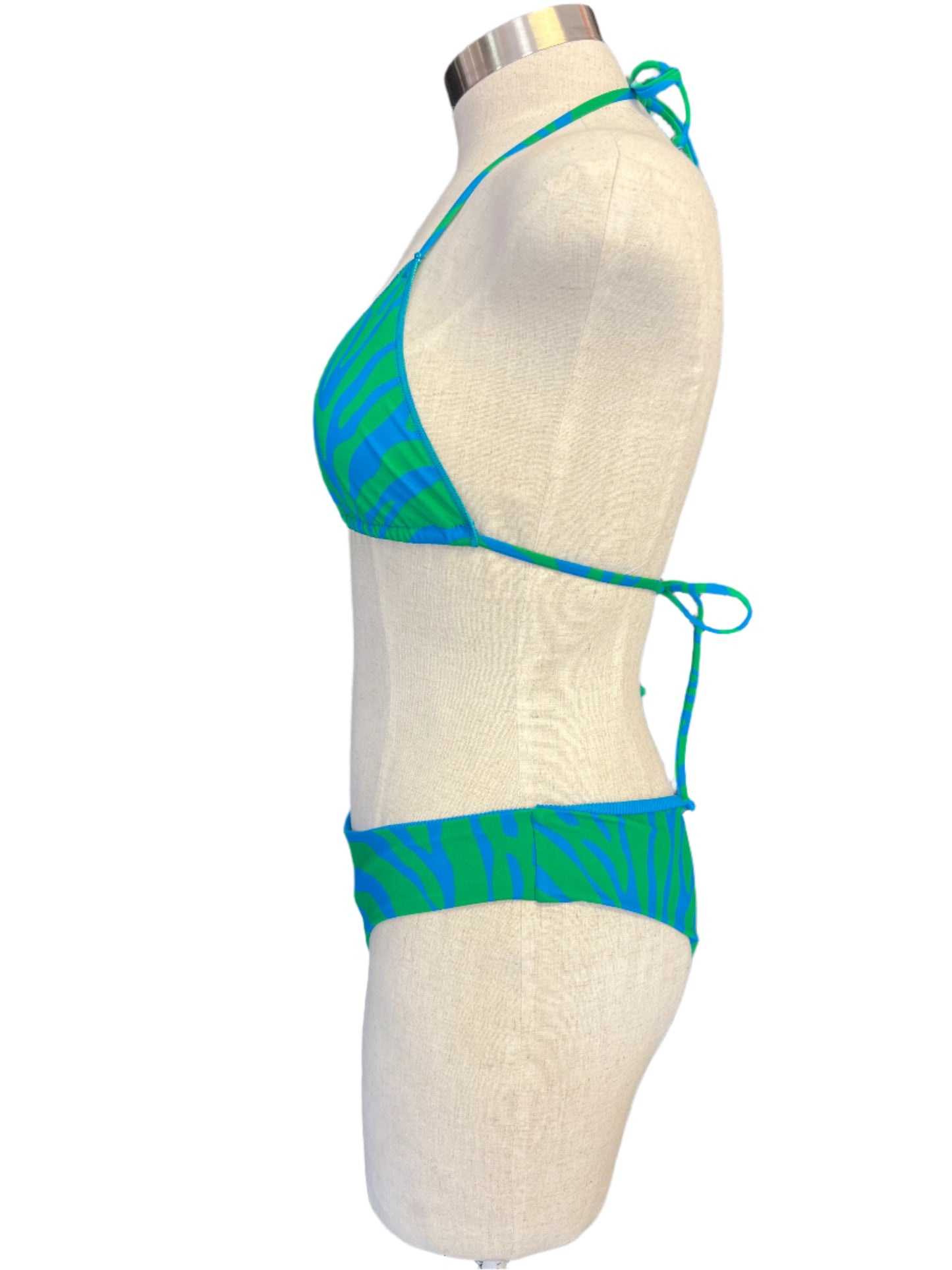 Blue Zebra Bikini