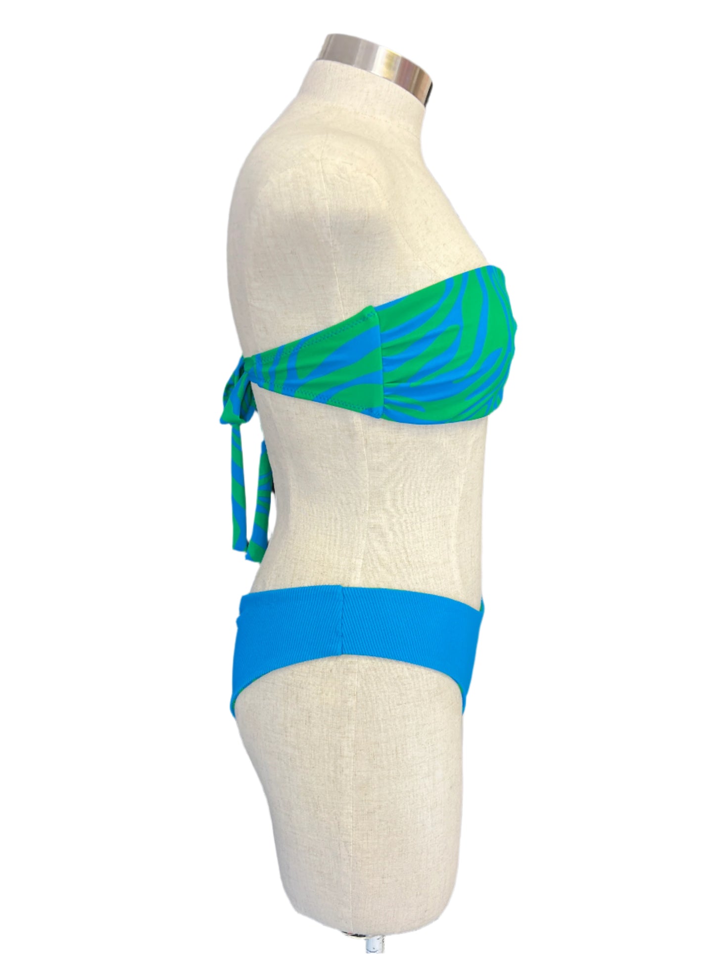 Blue Zebra Bikini