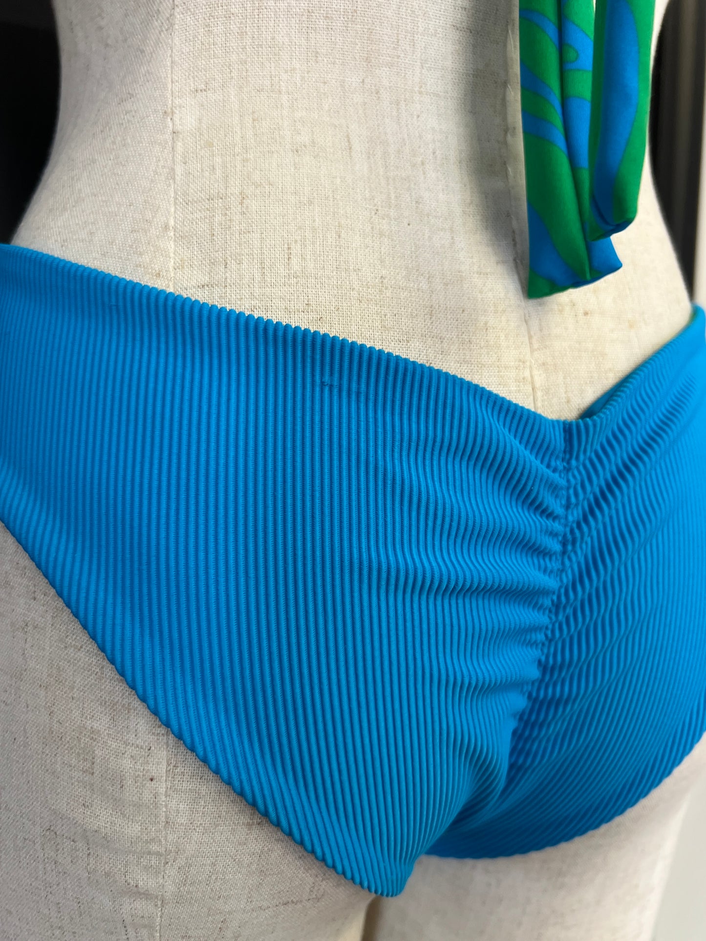 Blue Zebra Bikini